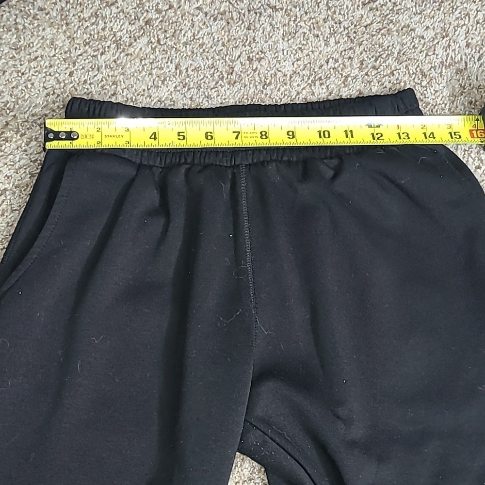 Leg3Nd Black Joggers with Elastic Waistband With Matching Top - Picture 10 of 11
